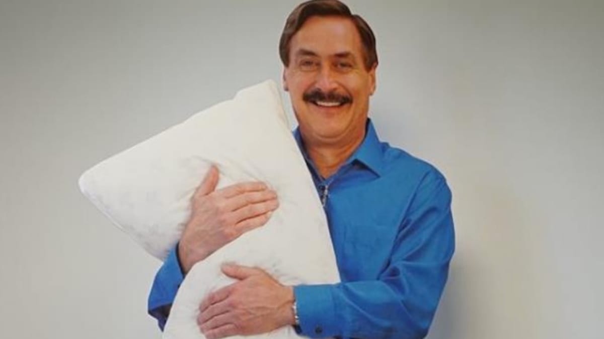 Freezing man reported to police turned out to be a cutout of the MyPillow guy Bring Me The News