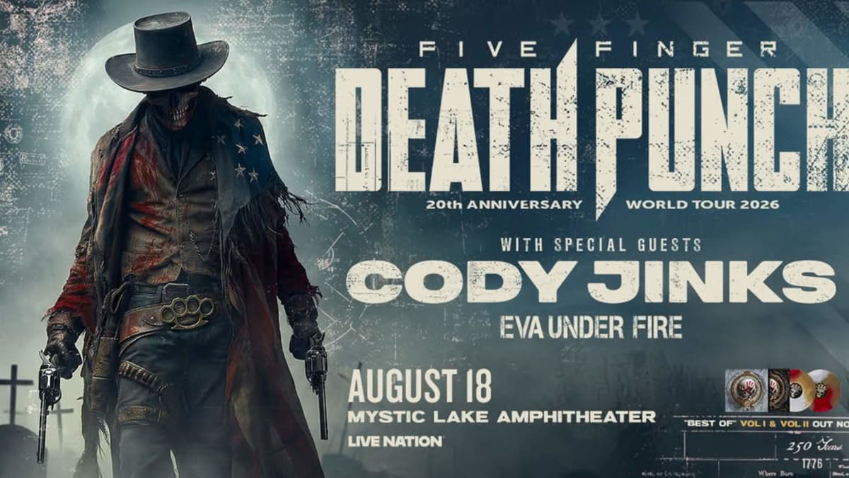 Five Finger Death Punch added to inaugural summer at Mystic Lake