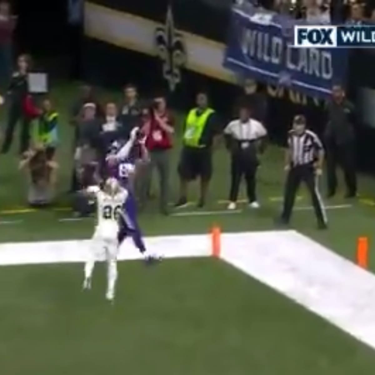 Vikings Beat Saints As Pass Interference Not Reviewed on OT Touchdown