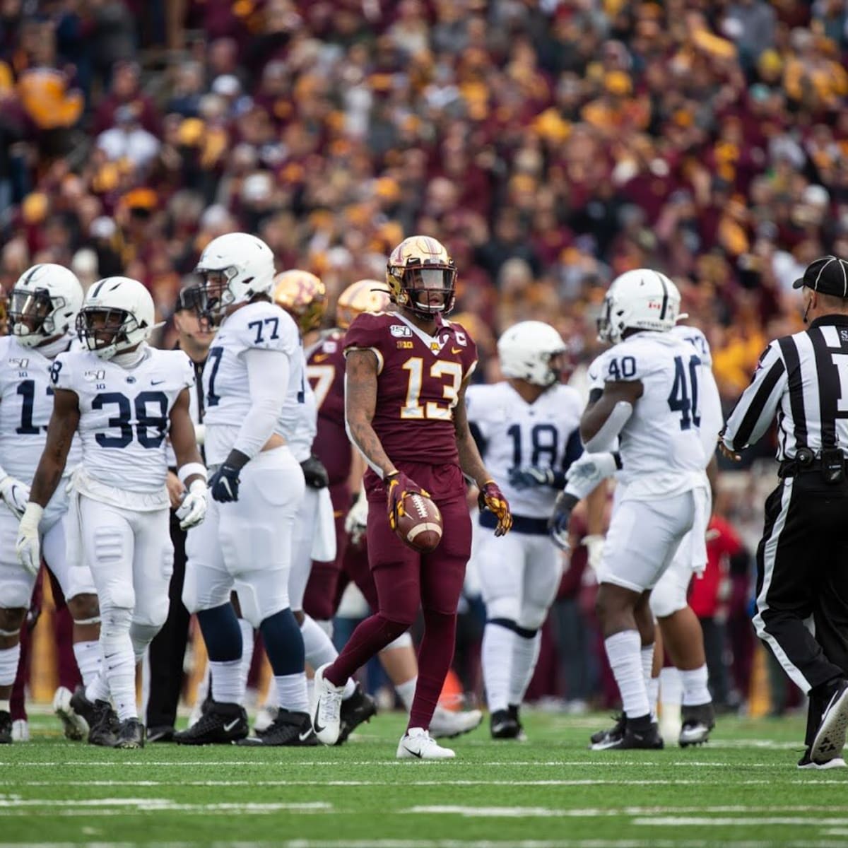 Rashod Bateman practicing with Gophers, but his eligibility remains  uncertain – Twin Cities