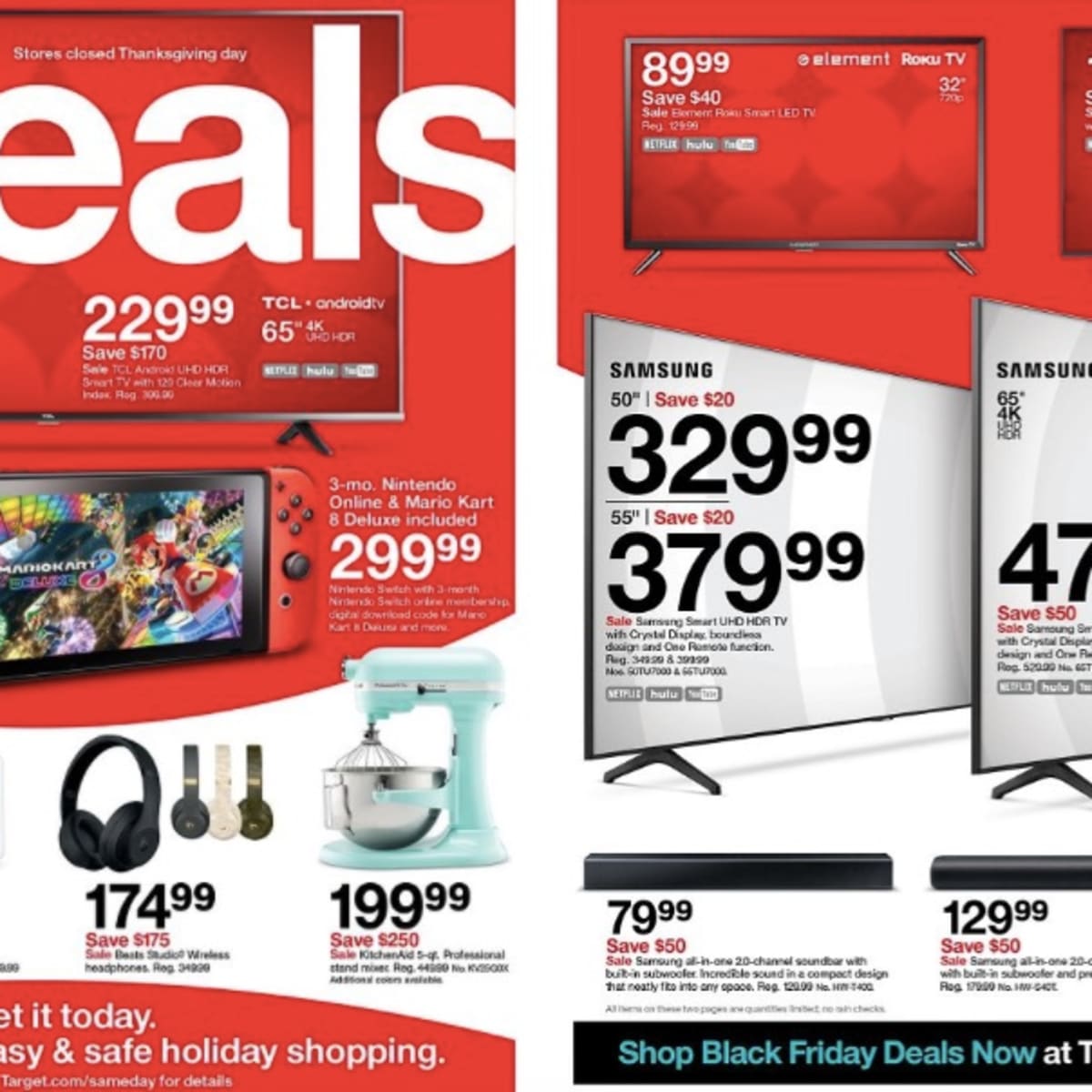 Black Friday Deals: Nintendo Switch Bundle at , Target