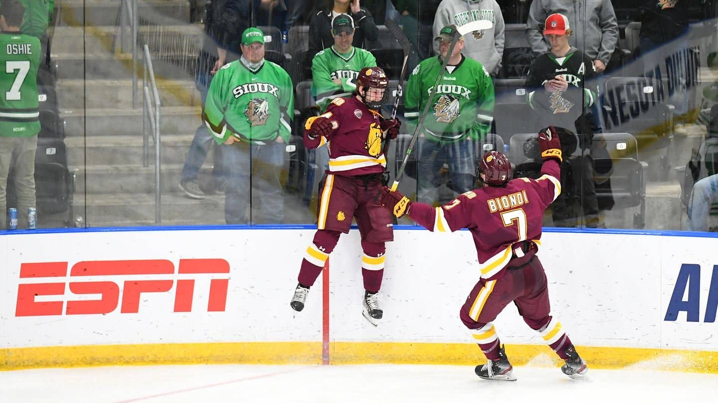 UMD wins 5-overtime thriller over UND to reach Frozen Four - Bring Me The  News