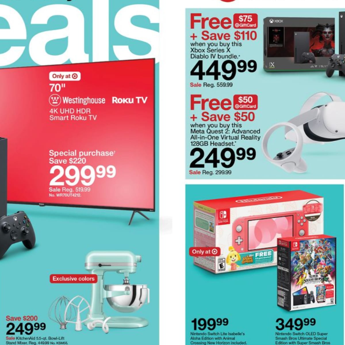 Target Black Friday 2023: save up to 50% off toys, tech and more