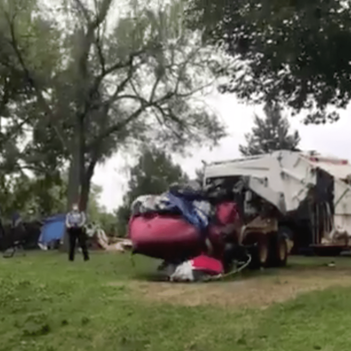 Minneapolis Powderhorn Park Homeless Encampment Cleared Bring Me The News