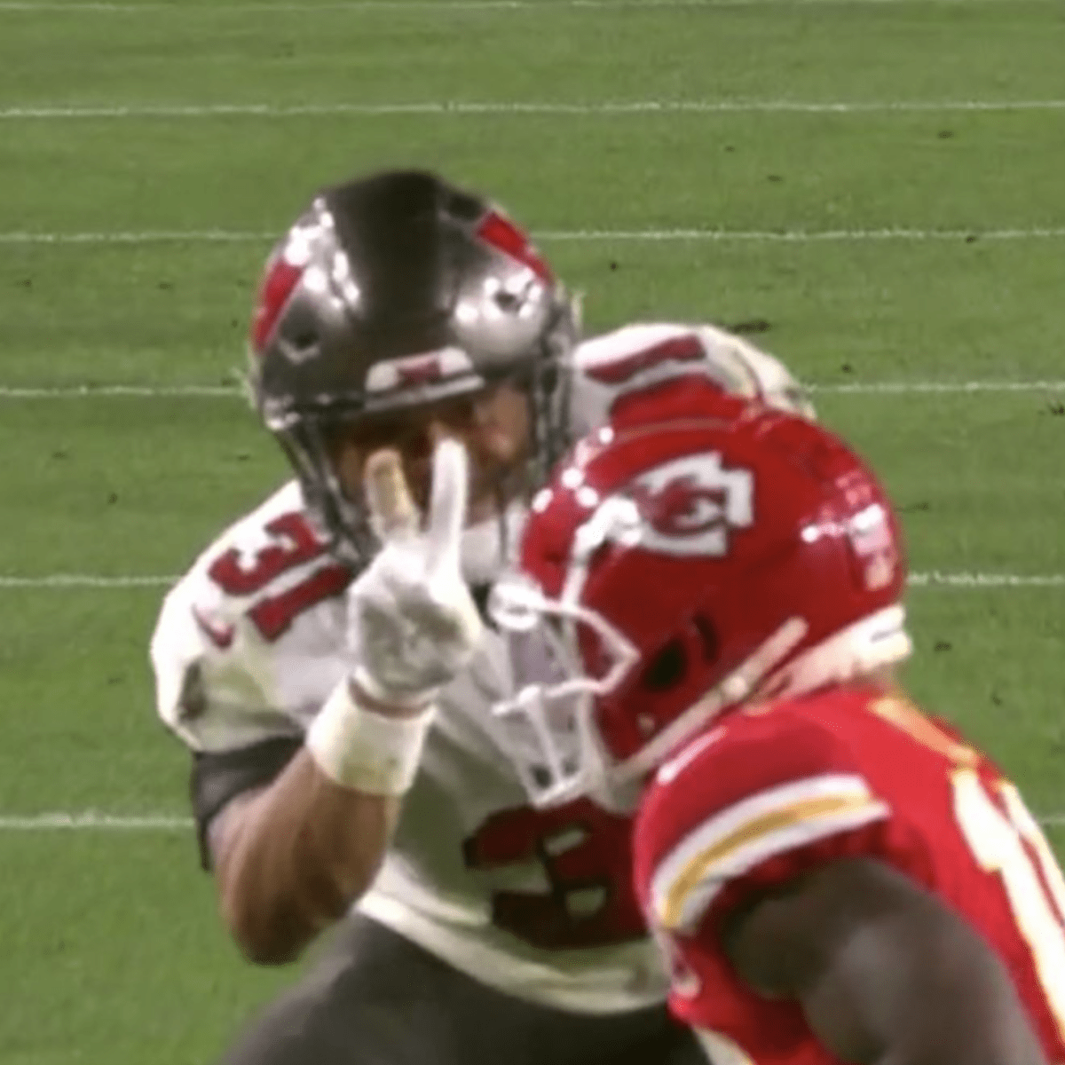 Antoine Winfield Jr. plays Bucs closer with first interception