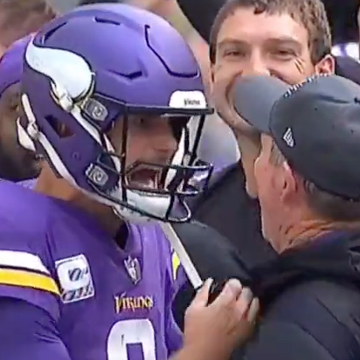 Kirk Cousins screamed 'You like that' three times in Mike Zimmer's face -  Bring Me The News