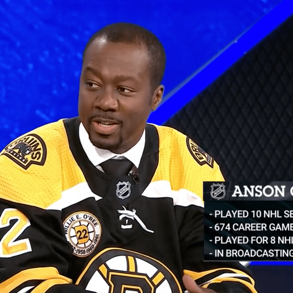 NHL - Anson Carter reflects on hockey hair and representation in a