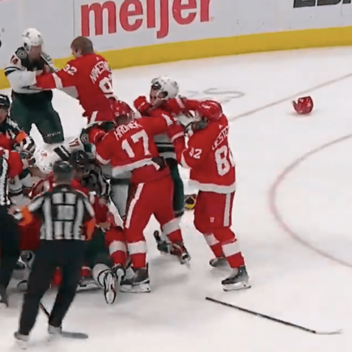 Physical Minnesota Wild too much for the banged-up Detroit Red Wings