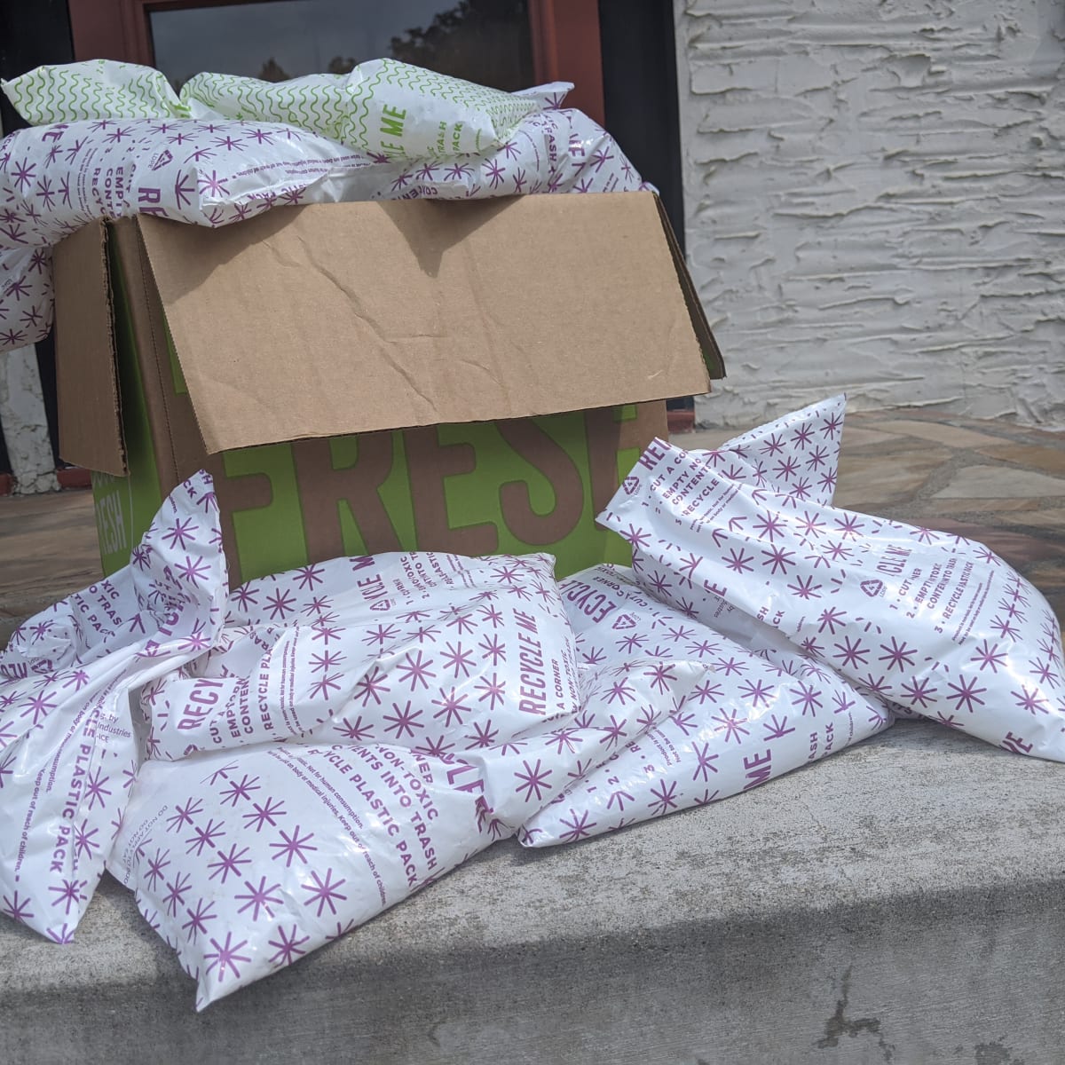 Hello fresh cooler bag discount disposal