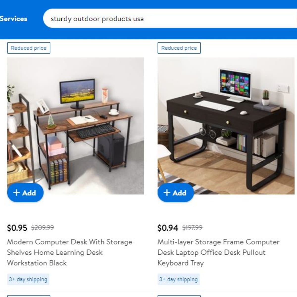 Walmart cheap furniture online