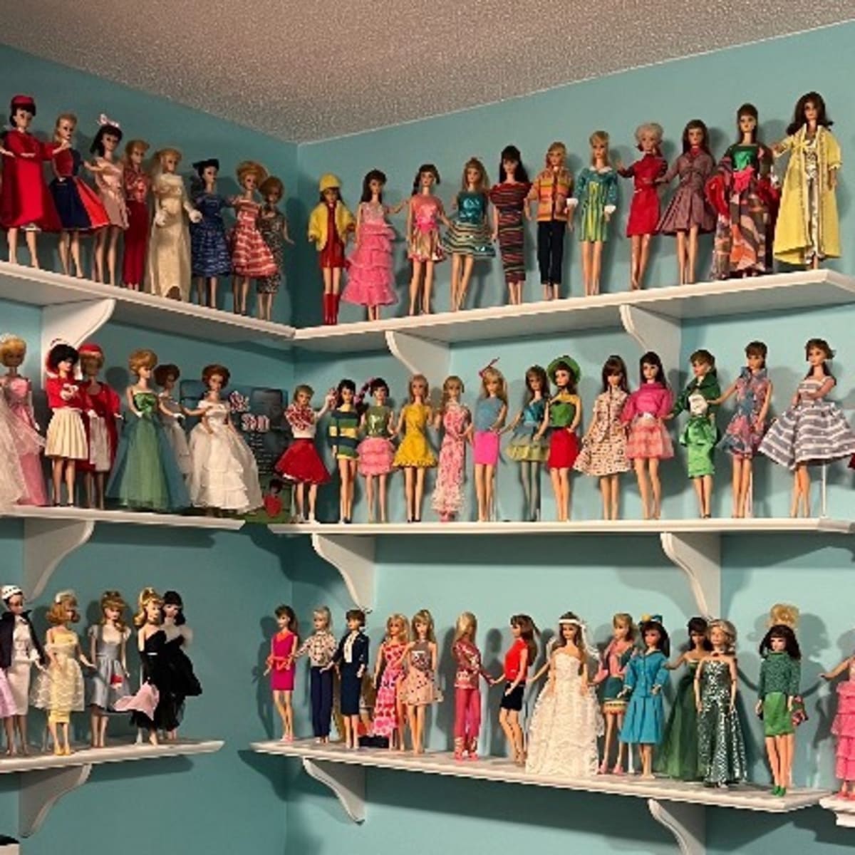 Week 31 Creative Challenge : Vintage Barbie Dolls Get Dressed
