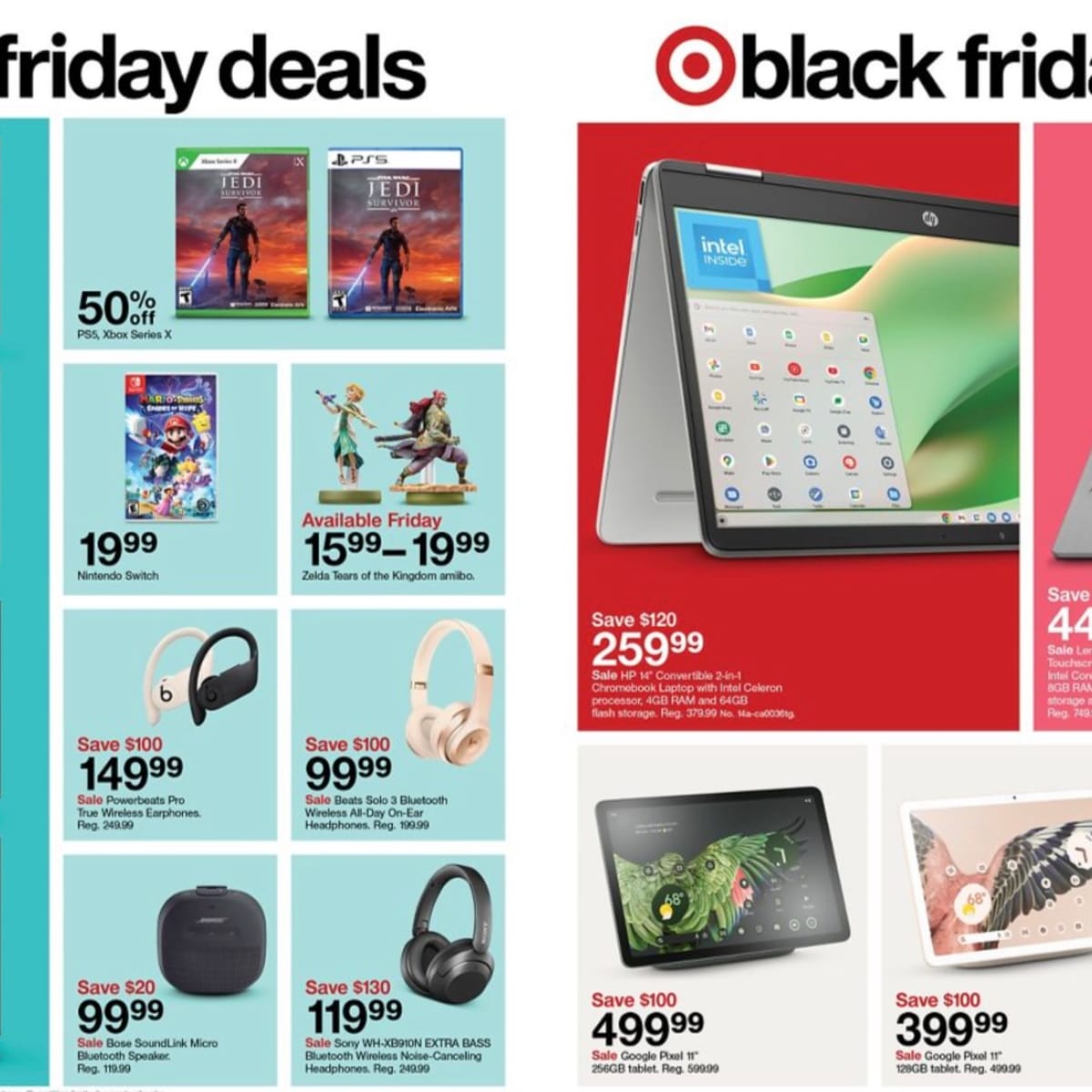 Target switch black friday clearance deals