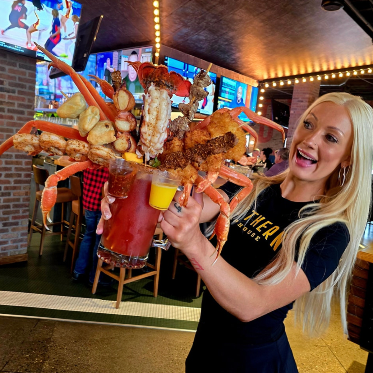 Twin Cities restaurant goes viral for its giant seafood Bloody