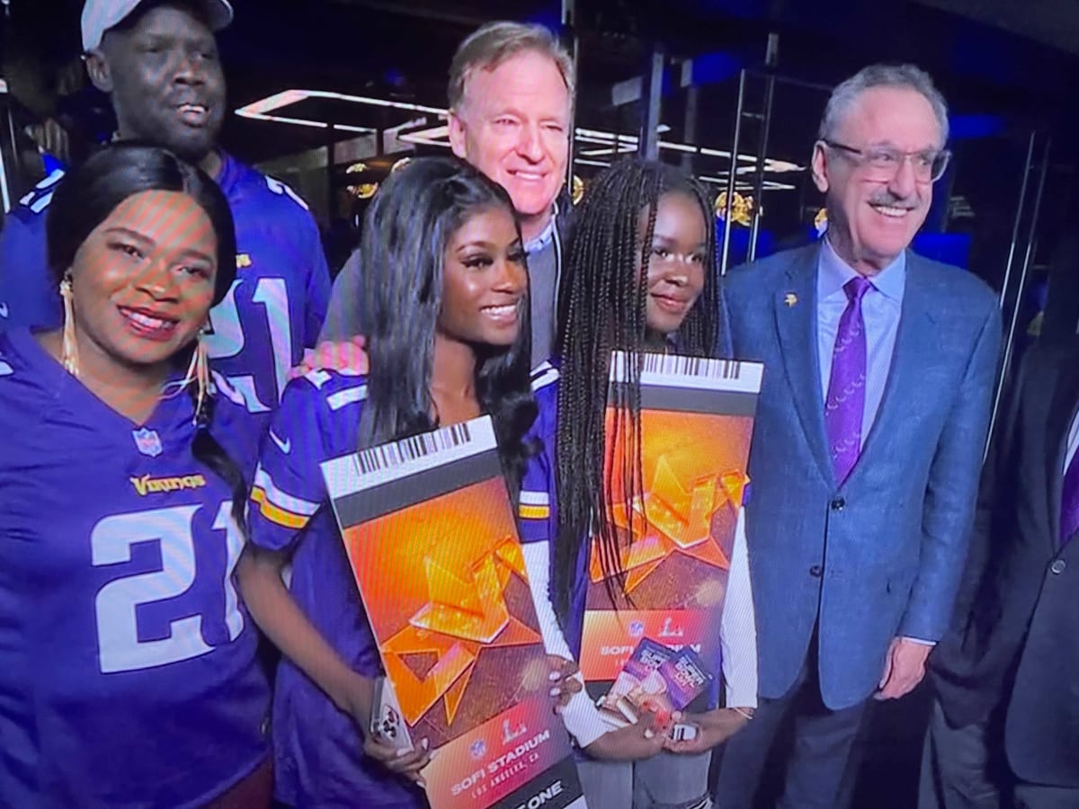 NFL Commissioner Makes Young Minnesota Vikings Fans Year