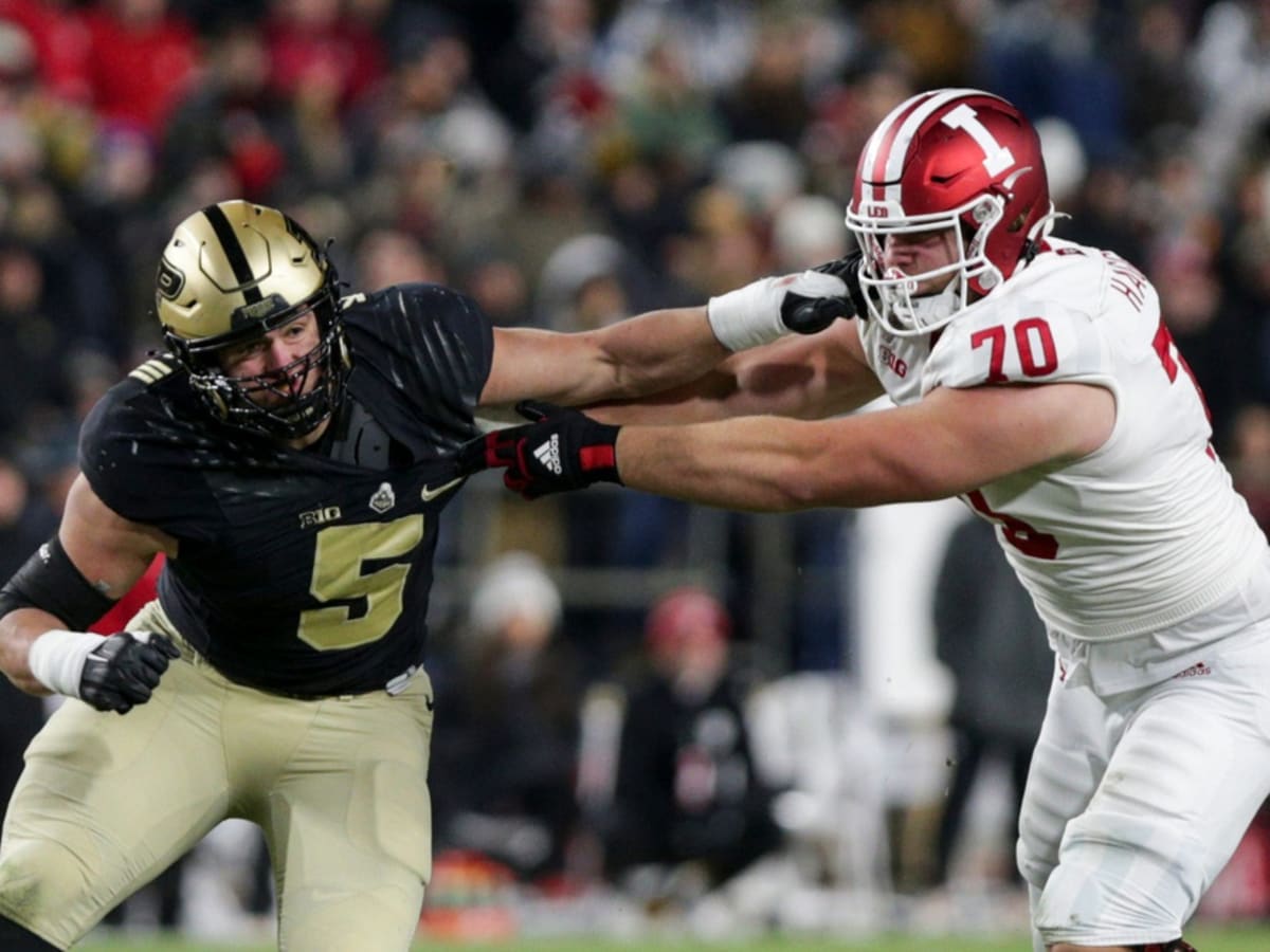 Edge George Karlaftis (Purdue) NFL Combine Press Conference