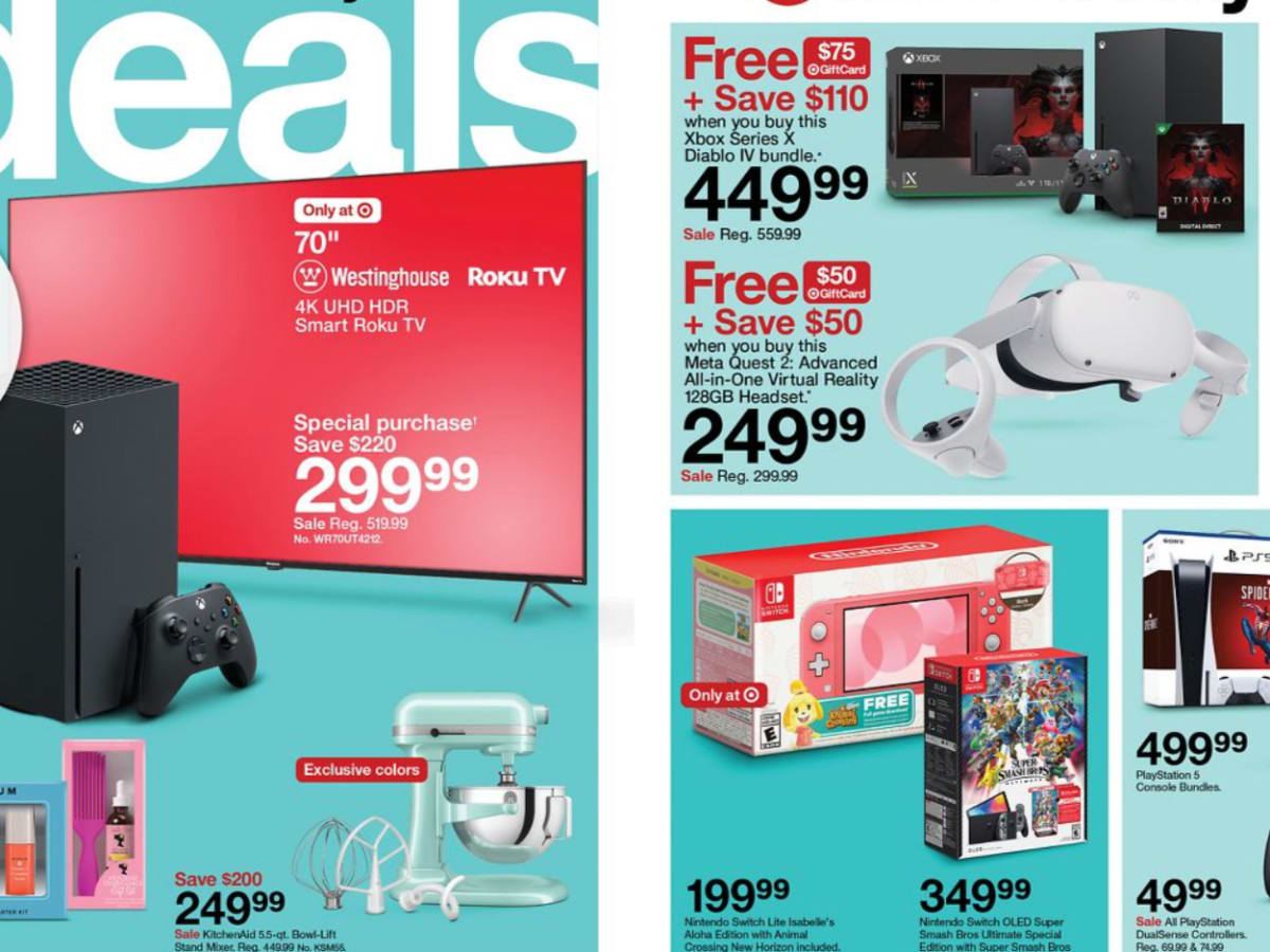 Target reveals deals for its main Black Friday sale - Bring Me The