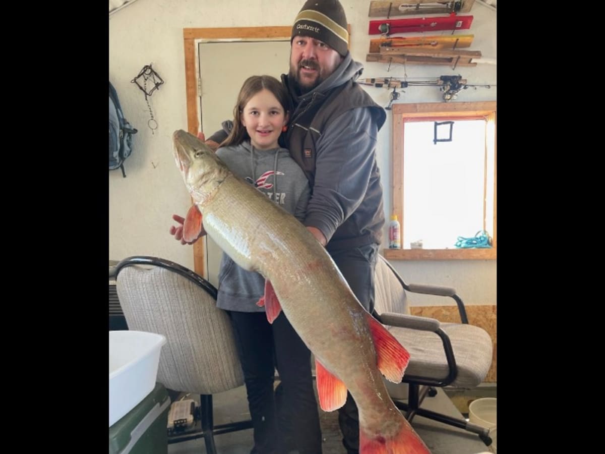 Video: Giant Muskie Double Caught on Green Bay