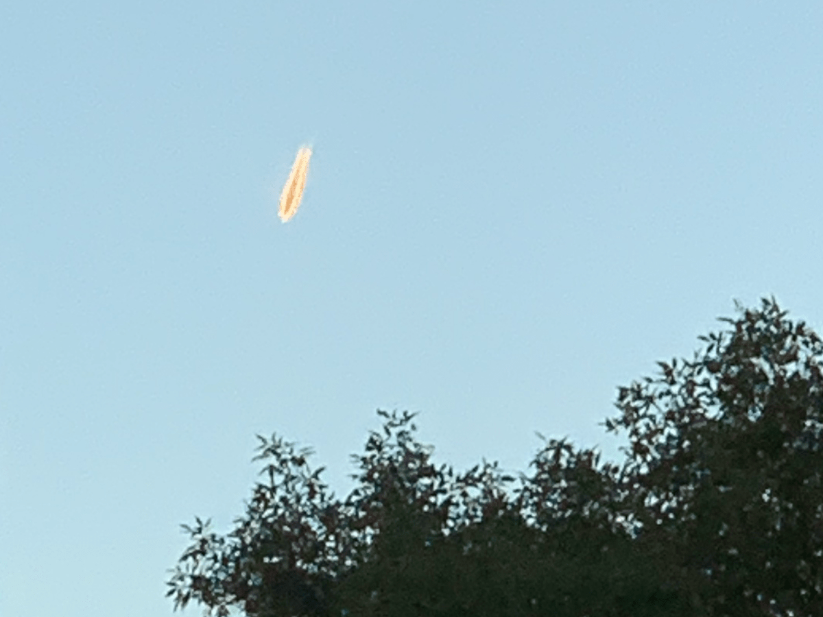 Fire ball' UFO sighting reported