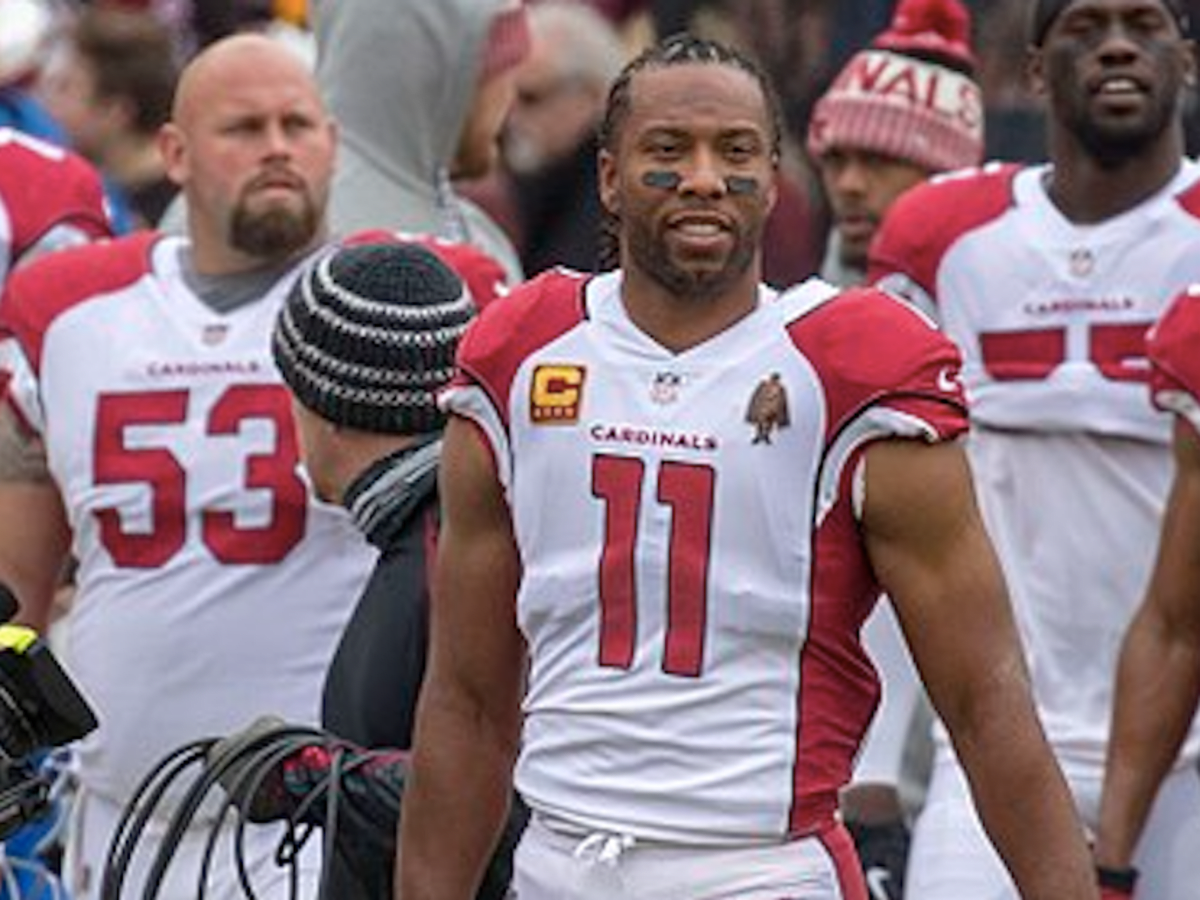 Larry Fitzgerald: I'd Have a Super Bowl Ring If Adrian Peterson