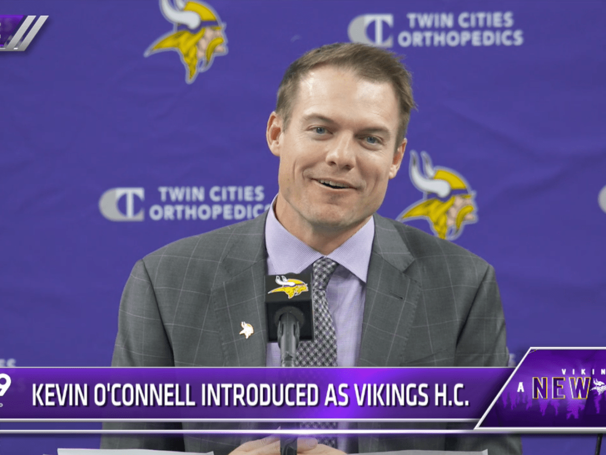 New Vikings HC Kevin O'Connell talks building a system around