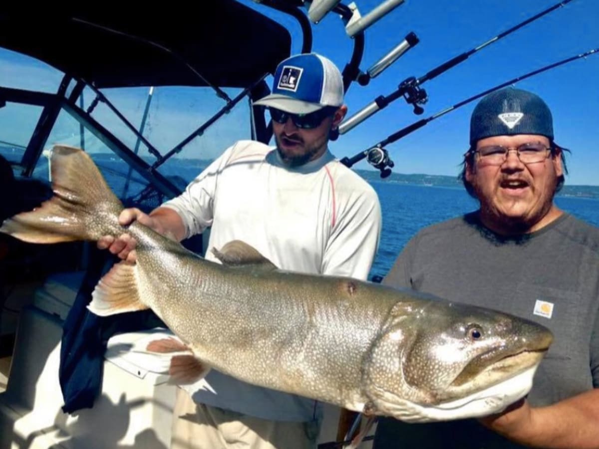 Fish of a lifetime trout caught on Lake Superior may be state s