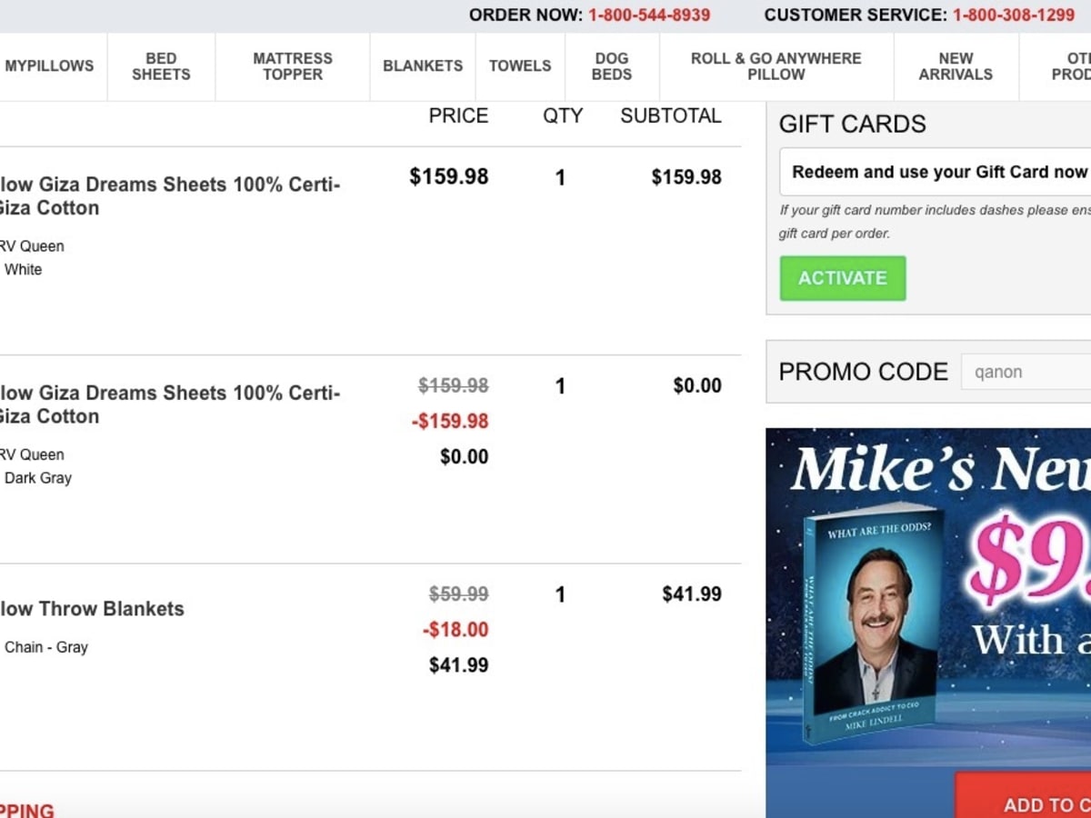 My pillow promotion code clearance