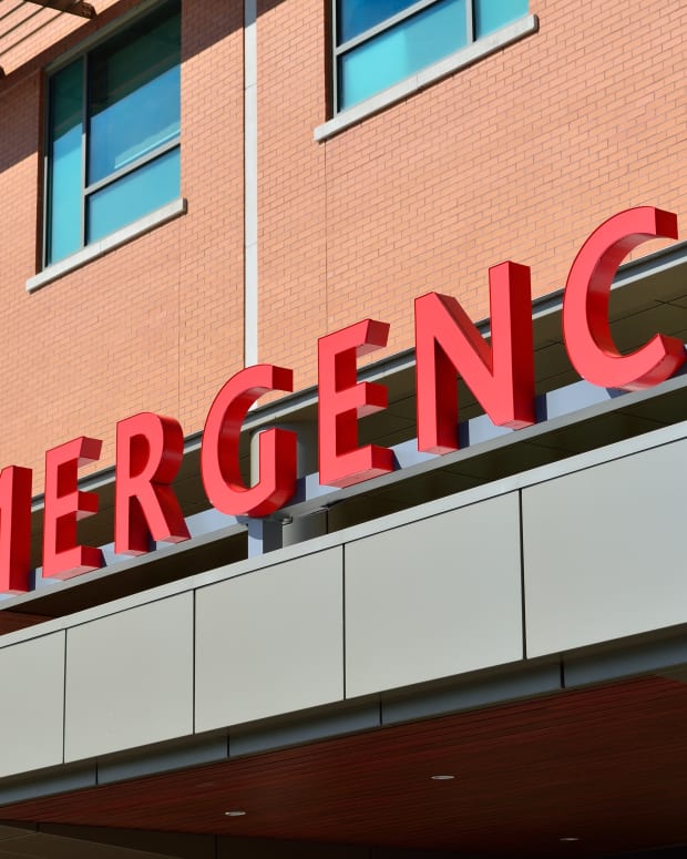 Ambulance hospital emergency