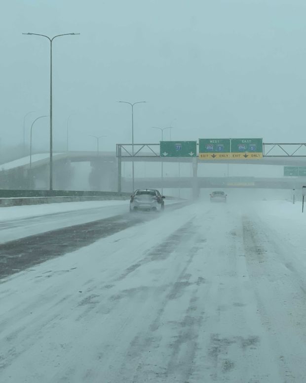 Stock image of a wintry day in the Twin Cities.