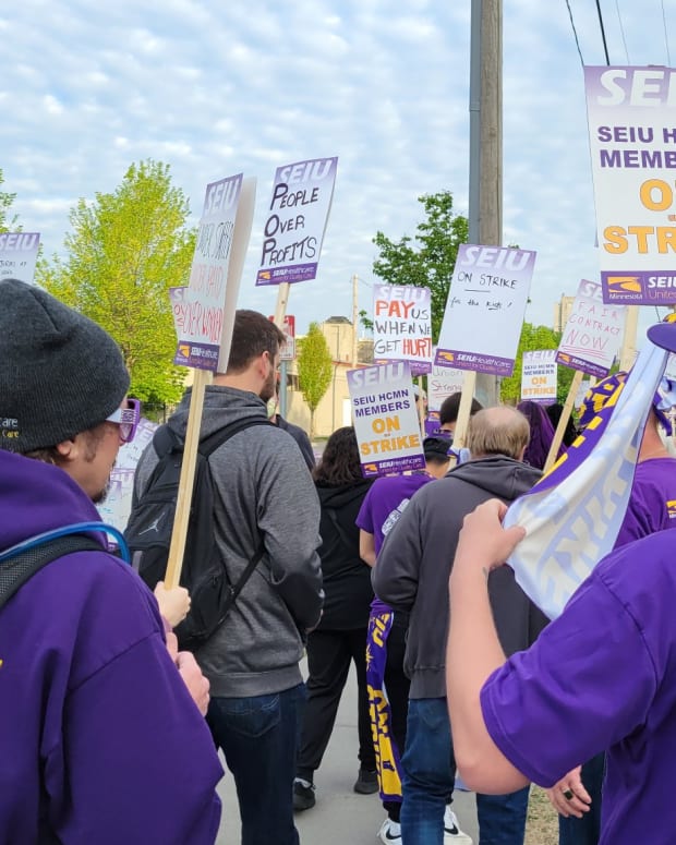 SEIU Healthcare Minnesota strike.