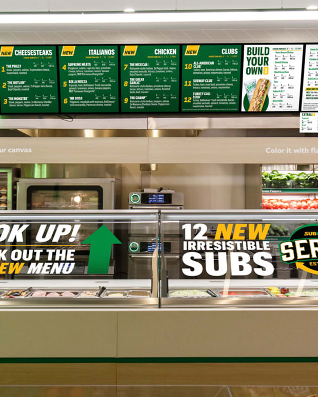 Subway Series new menu