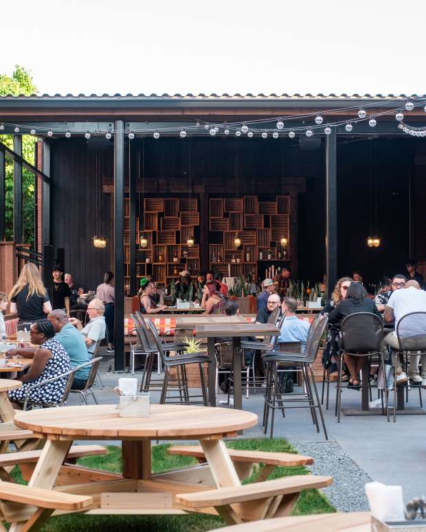 The Butcher & The Boar's patio