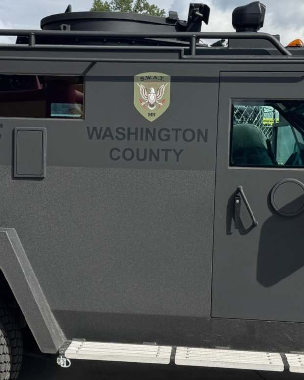Washington County SWAT vehicle.