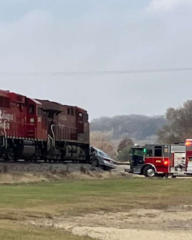 Train crash St. Charles