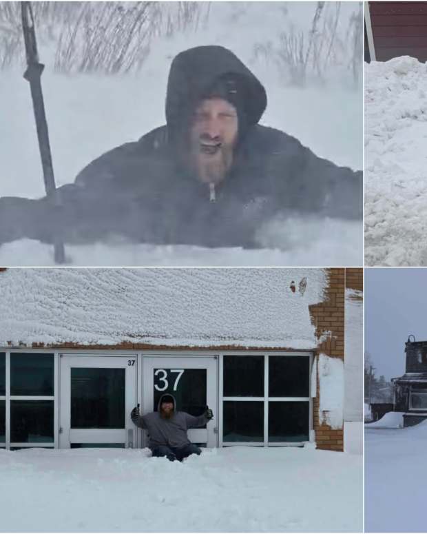 Snow northern Minnesota