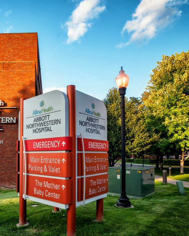 Abbott Northwestern Hospital in Minneapolis.