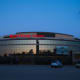 That picture above shows you why this is a great-looking arena. Some clever architects plastered the entire west-facing side of the Xcel with glass that reflects the setting sun as you slide on down Kellogg for an evening game. It benefits from not being stuck in the middle of St. Paul's block system in the way Target Center is in Minneapolis, so it dominates your attention as you approach it. Bonus points for the vivid red sign too.