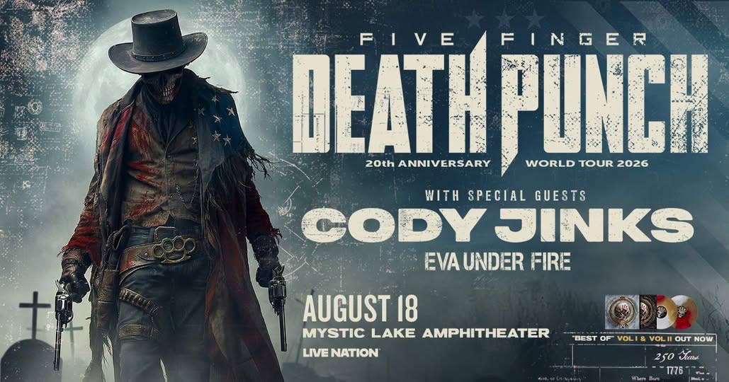 Five Finger Death Punch added to inaugural summer at Mystic Lake