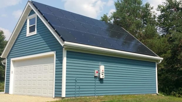 Solar garage installation all energies