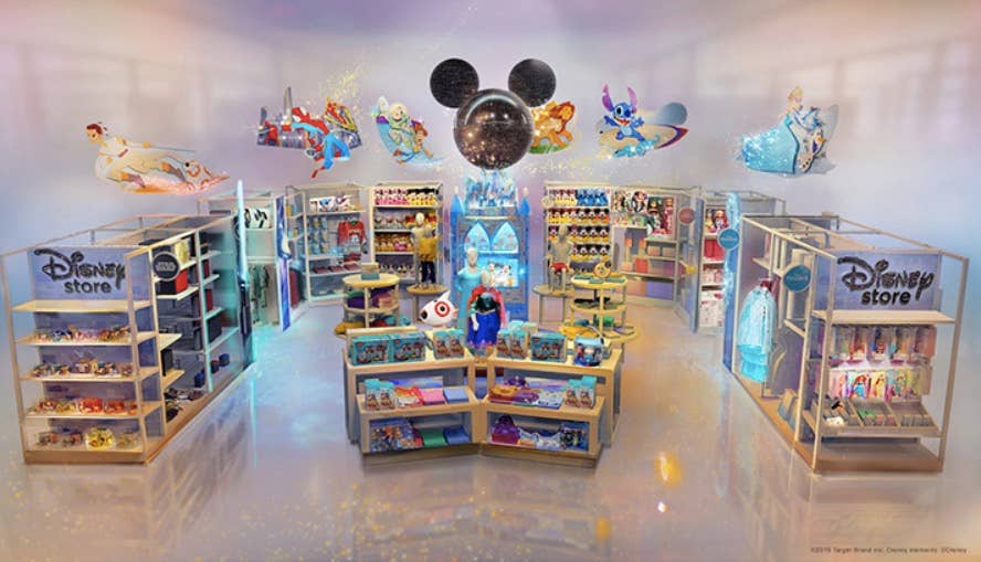 The First Disney Stores Inside Target Stores Open Friday