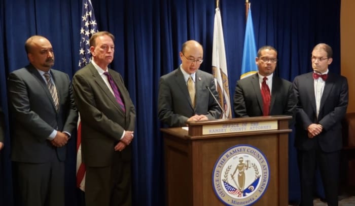 John Choi, Pete Orput, Keith Ellison.