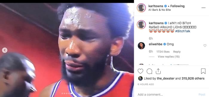 Feud between Karl-Anthony Towns, Joel Embiid gets nasty on ...