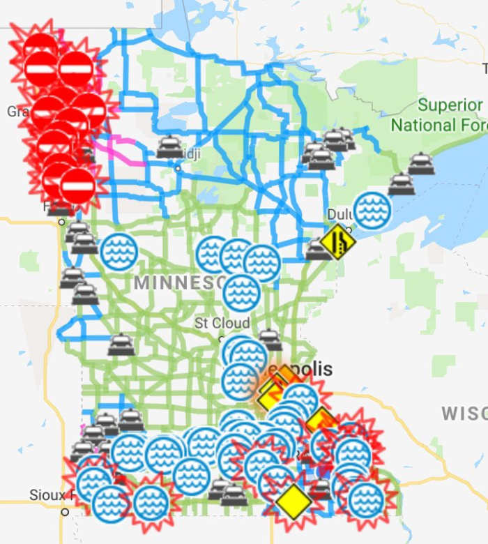 Evacuations after ice jam in creek sends water rushing into Jordan
