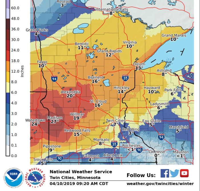 Nasty blizzard to hammer parts of Minnesota - Bring Me The ...
