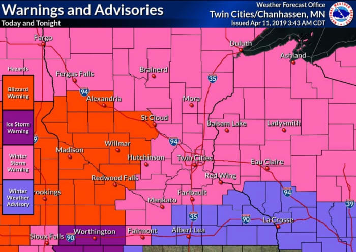 Here's how much snow has fallen in Minnesota .... so far - Bring Me The ...