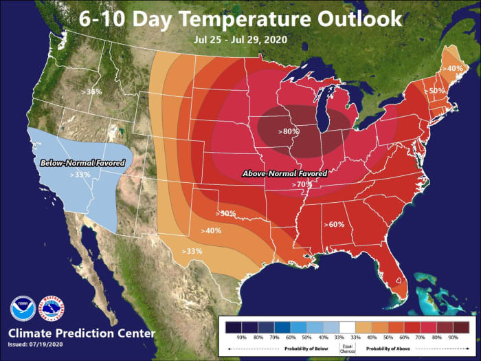 Severe weather possible Tuesday; July to end 'on a very