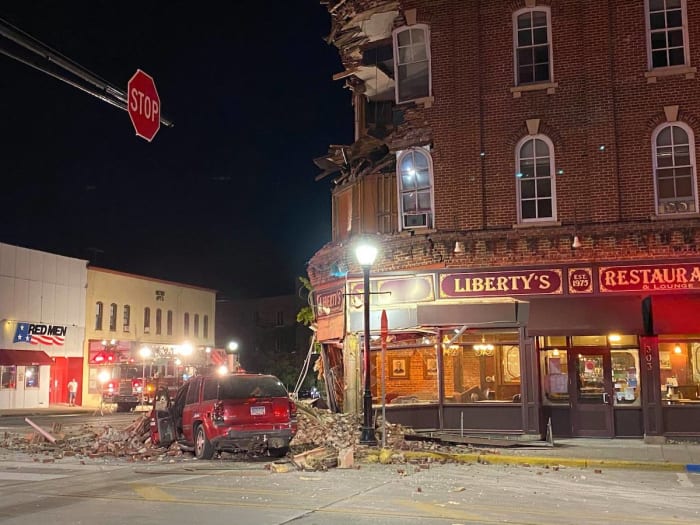 Driver speeds into historic Red Wing restaurant, causing massive damage