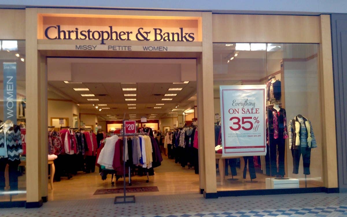 Christopher &amp; Banks closing stores for good, laying off 361 people at ...