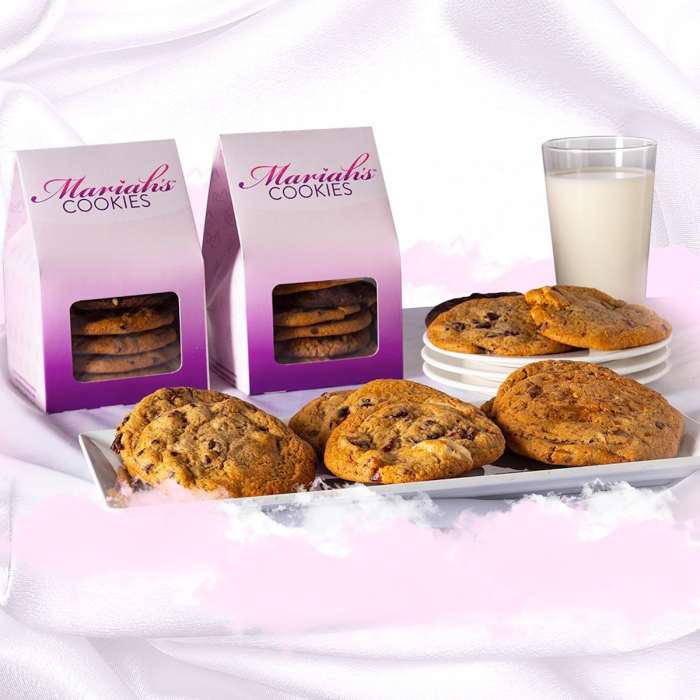 Mariah Carey's cookie line is available for delivery in the Twin Cities