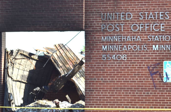 USPS will rebuild Minneapolis post office destroyed in May riots ...