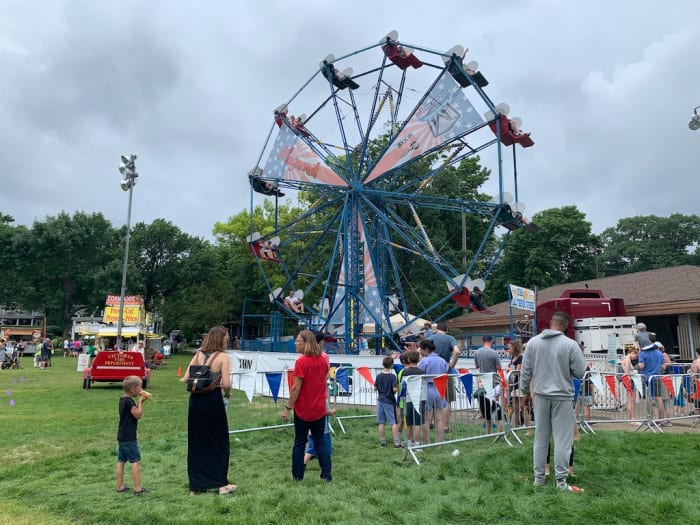 The Ferris wheel at the 2019 Lake Minnetonka Fourth of July Celebration in Excelsior.